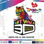 Art Walk 3D Festival Internacional, Arte y Biodiversidad en el CCI-Quito